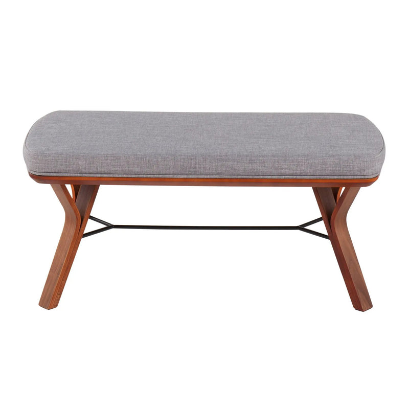 Folia - Mid Century Modern Bench by Unique Piece Furniture