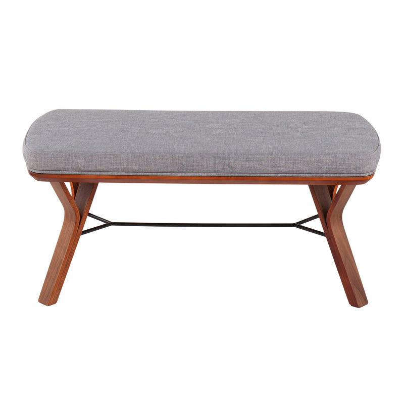 Folia - Mid Century Modern Bench by HouseOfZazla