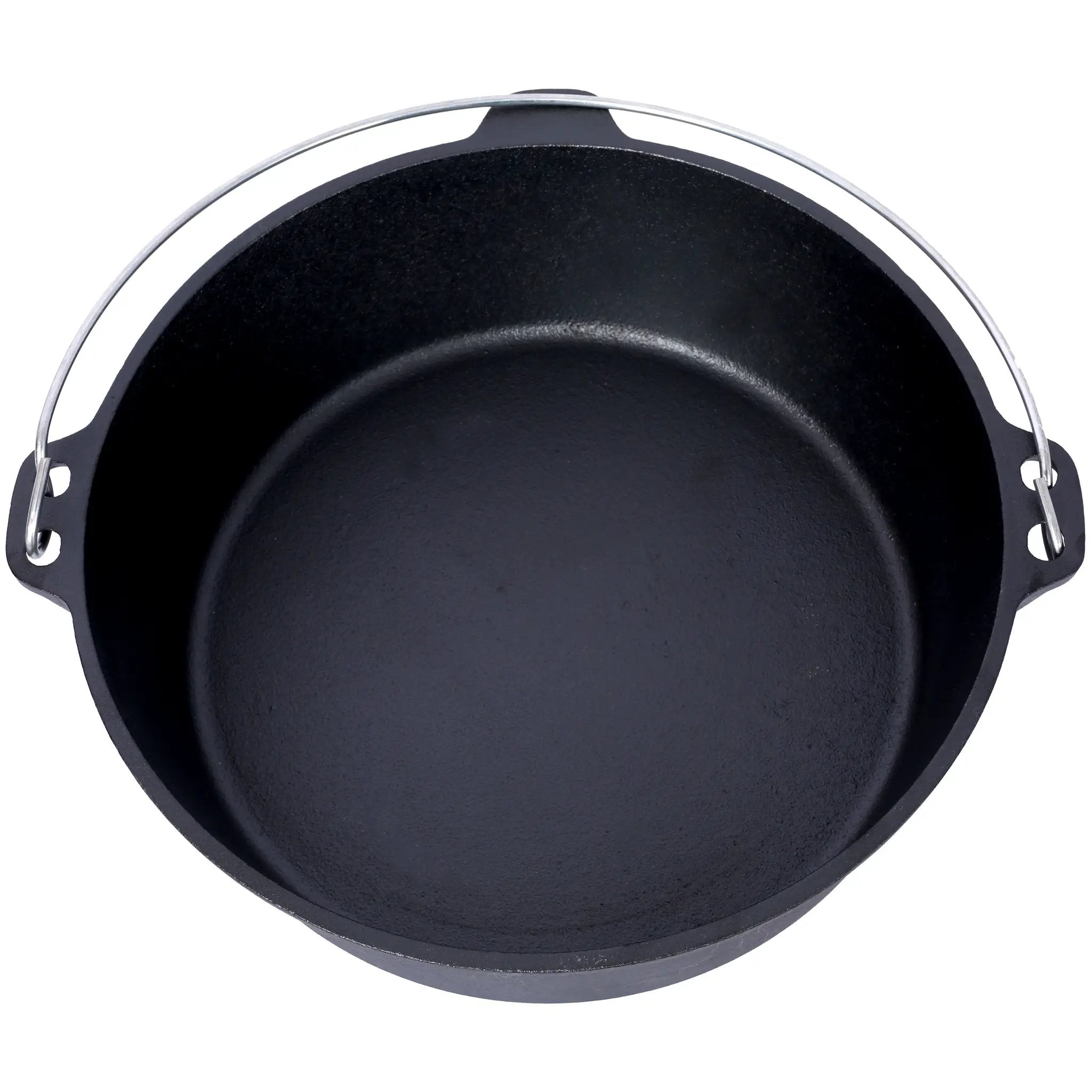 Pre-Seasoned Cast Iron Dutch Oven With Skillet Lid by HouseOfZazla