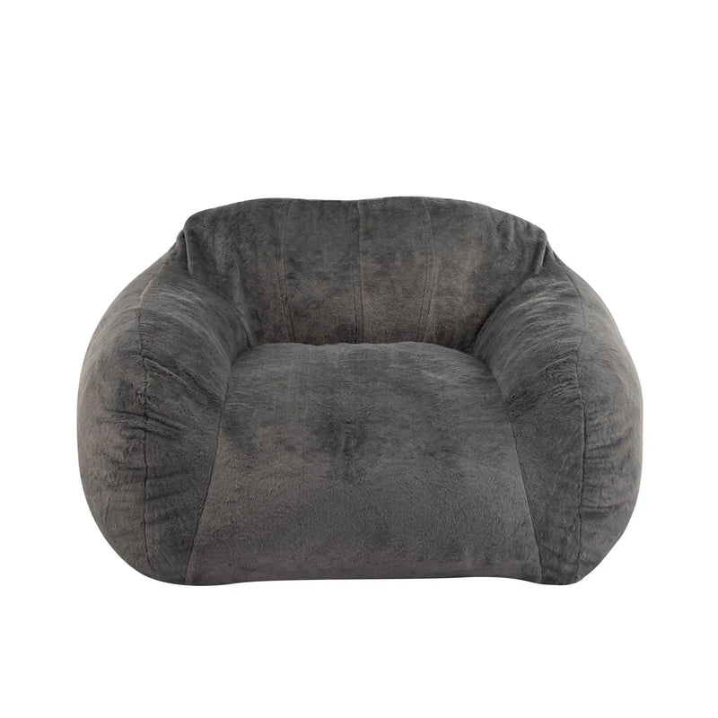 Sezze Indoor Bean Bag Chair - Gray by HouseOfZazla