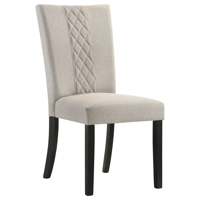 Modoc - Upholstered Dining Side Chair (Set of 2) - Beige by HouseOfZazla