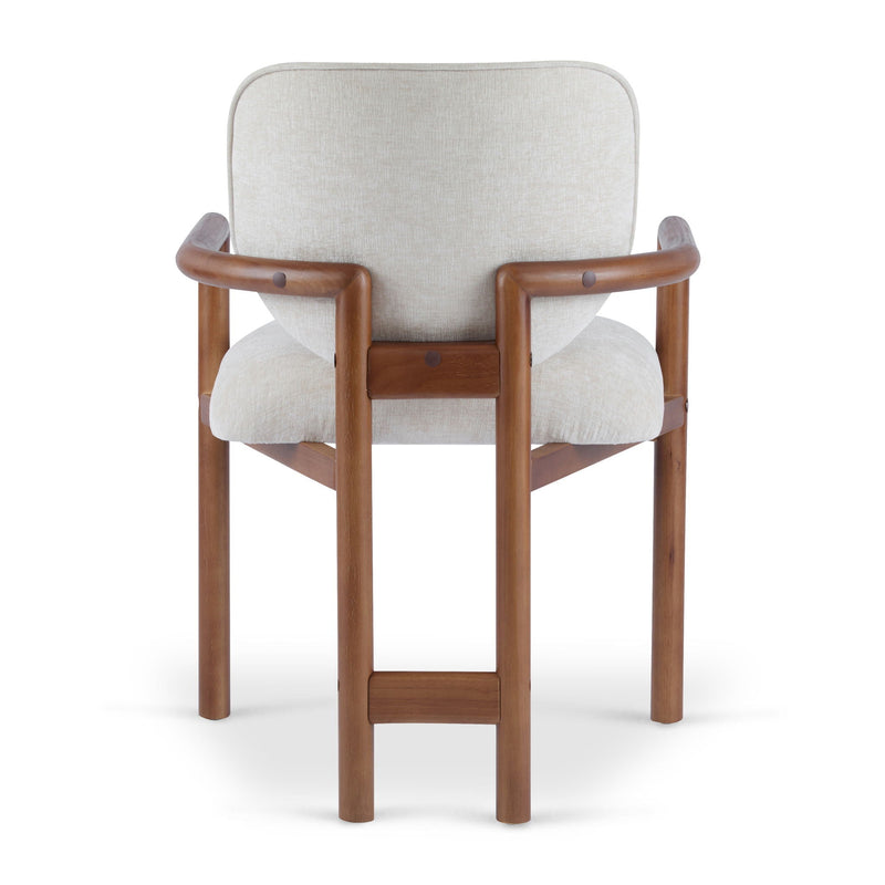 Upholstered Arm Dining Chairs (Set of 2) by HouseOfZazla
