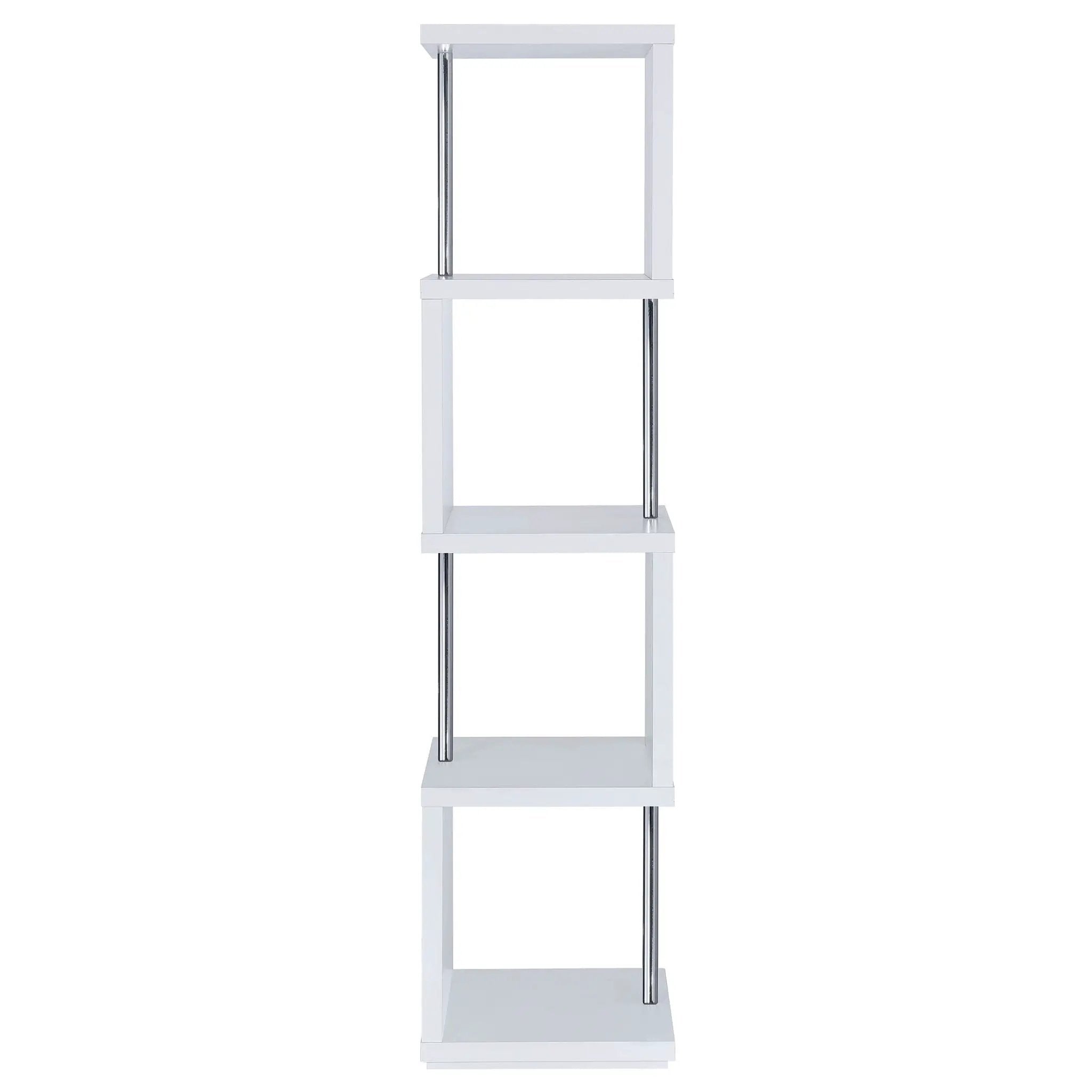 4 Tier Bookcase With Accents