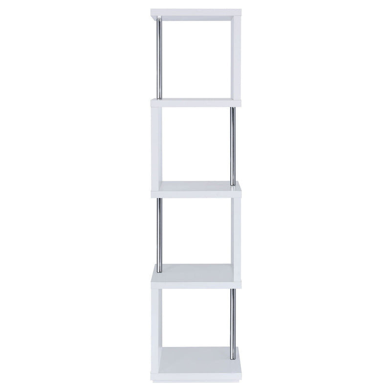 4 Tier Bookcase With Accents