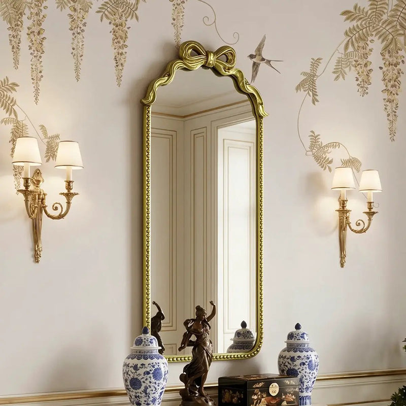 Gold Ornate Full Length Mirror by HouseOfZazla