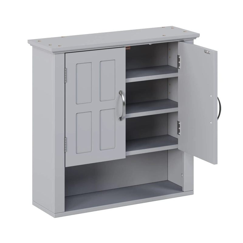 Multi Functional Wall Mounted Cabinet With Adjustable Shelves For Bathroom by HouseOfZazla