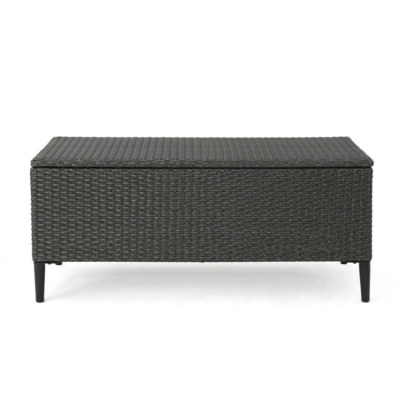 Rupert Storage Unit Resin Wicker Outdoor by HouseOfZazla
