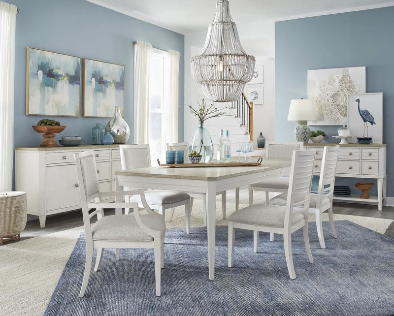 Echo Isles - Upholstered Side Chair (Set of 2) - Sea Pearl And Driftwood by Unique Piece Furniture