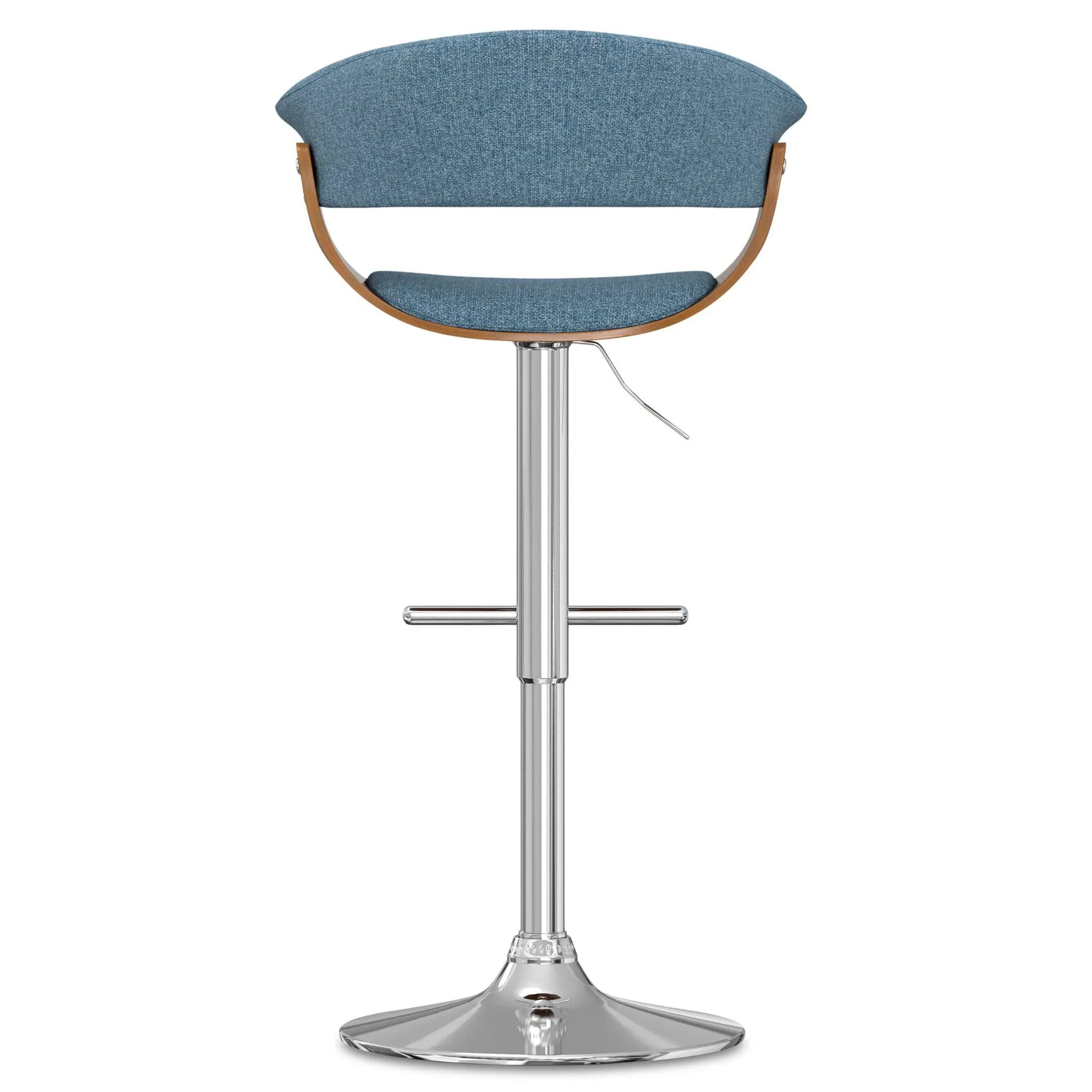 Sheldon - Upholstered Adjustable Swivel Bar Stool by Unique Piece Furniture