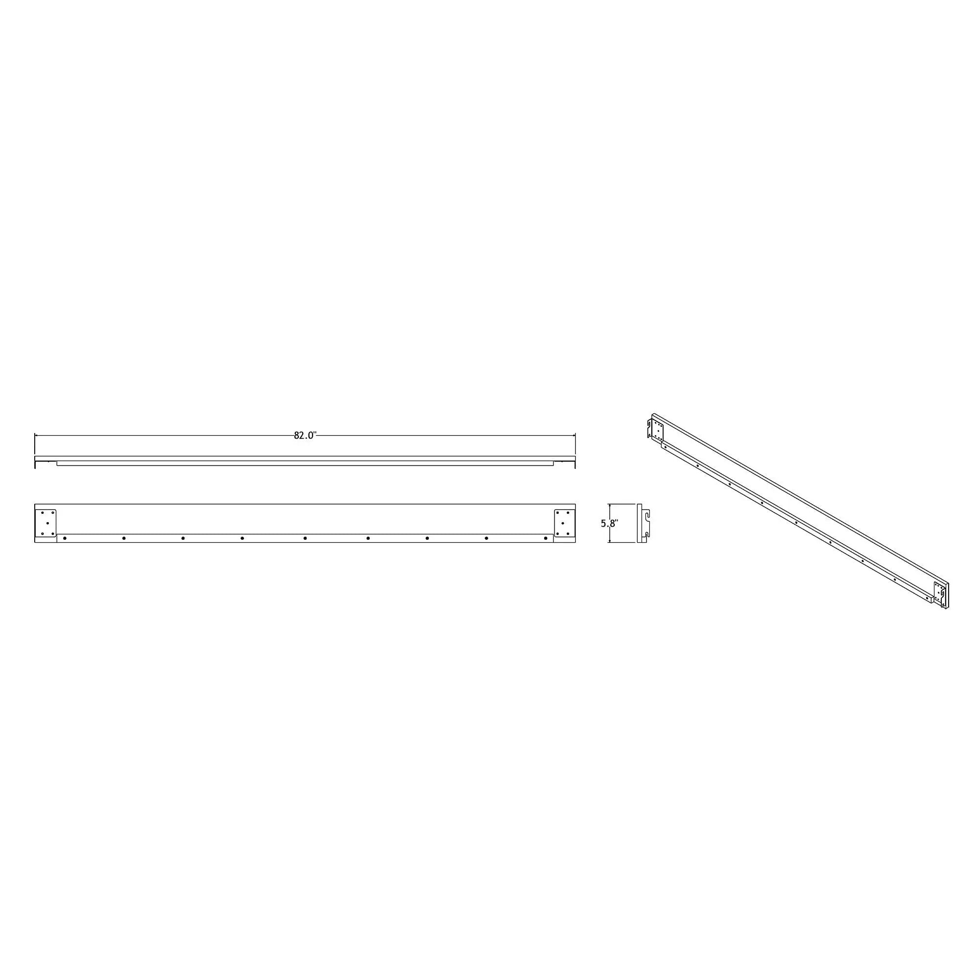 Adelaide - 5 Pieces With LED Set by Unique Piece Furniture