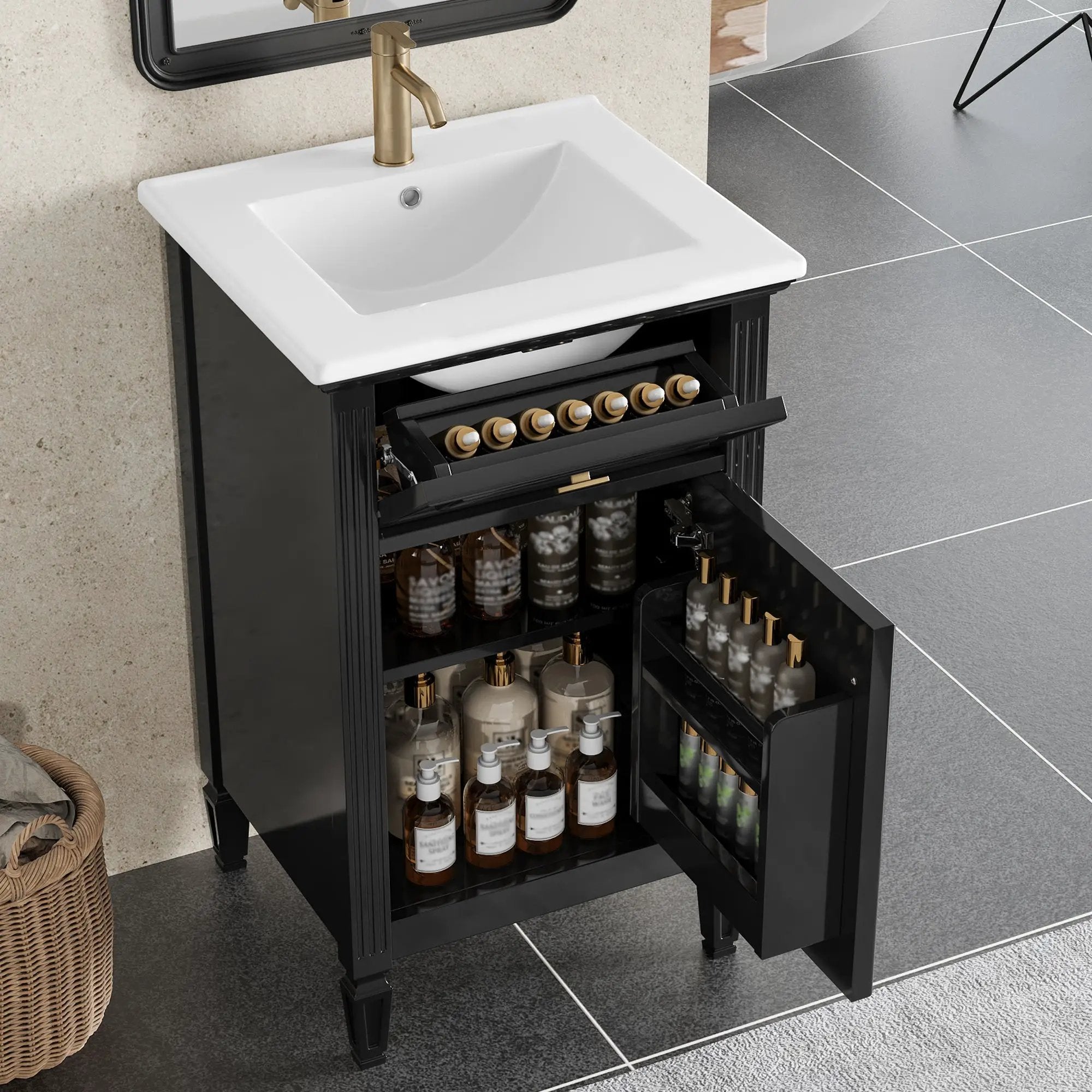 20-Inch Bathroom Vanity with Sink by HouseOfZazla