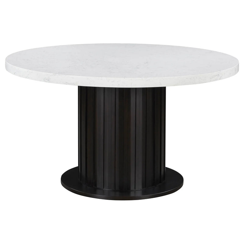 Sherry - 5 Piece Round Dining Table Set by HouseOfZazla