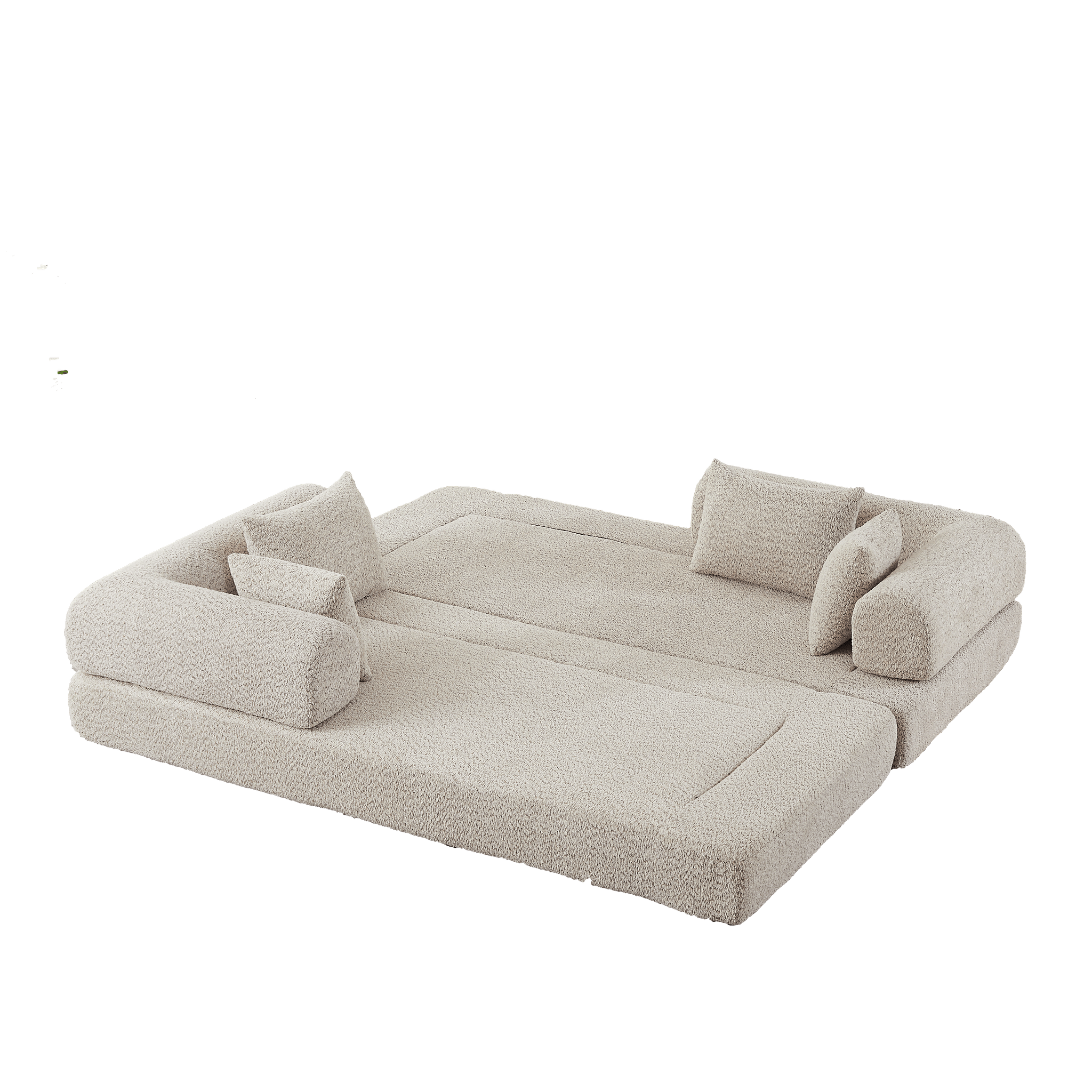 78.9-Inch Convertible Sleeper Sofa by HouseOfZazla