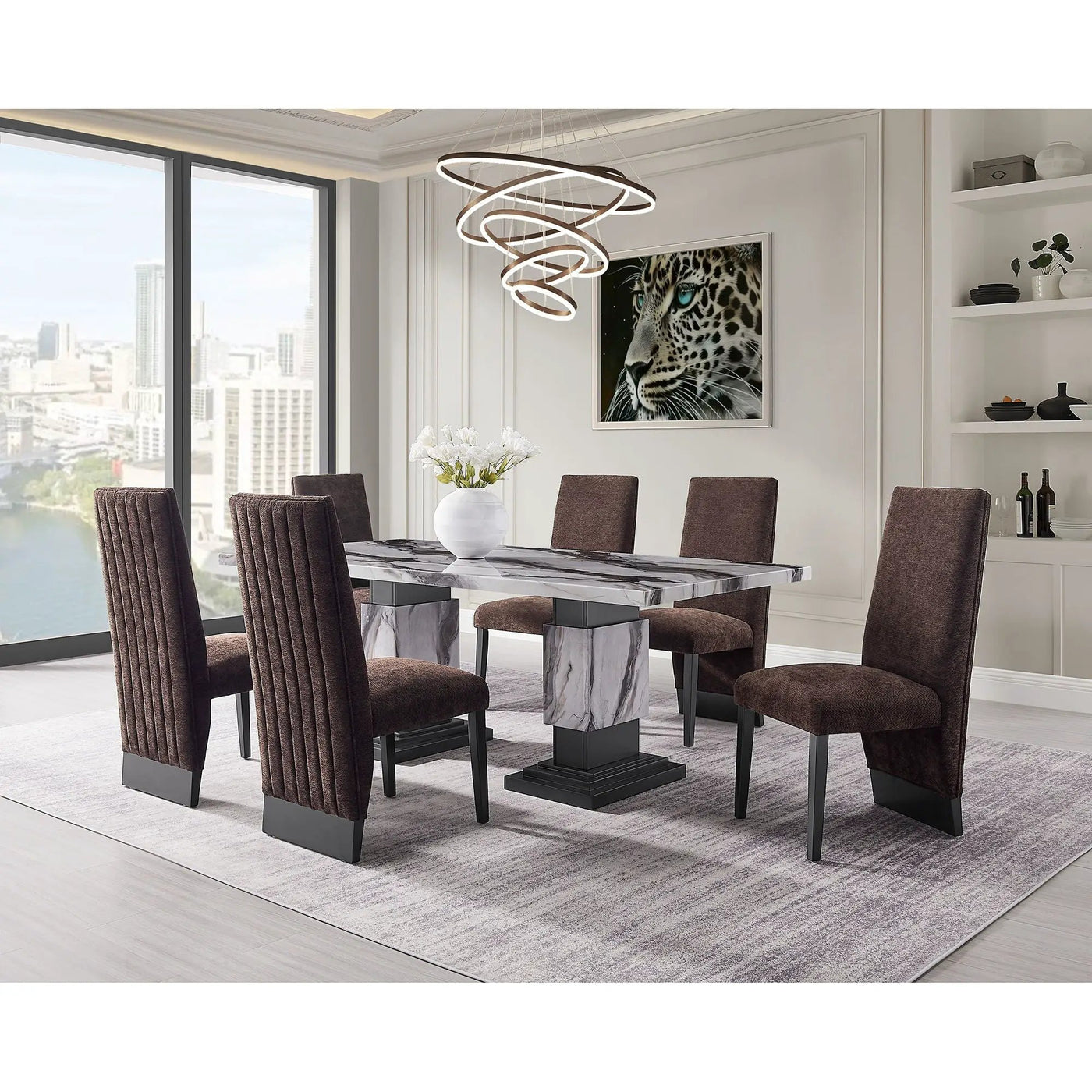 Stacey - Contemporary Dining Chair (Set of 2) by HouseOfZazla