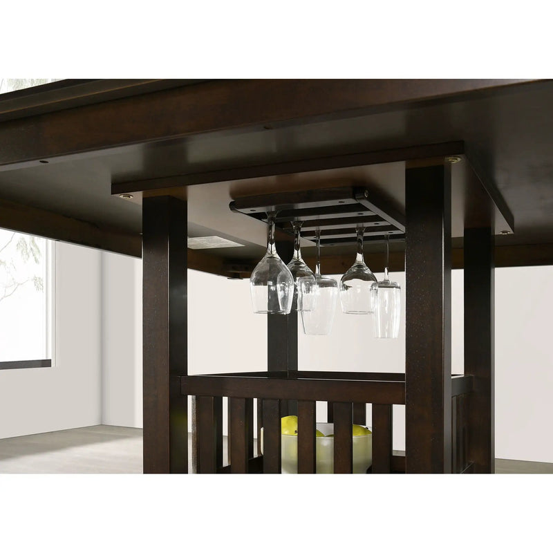 Finley - 5 Piece Dining Set With Chairs - Espresso