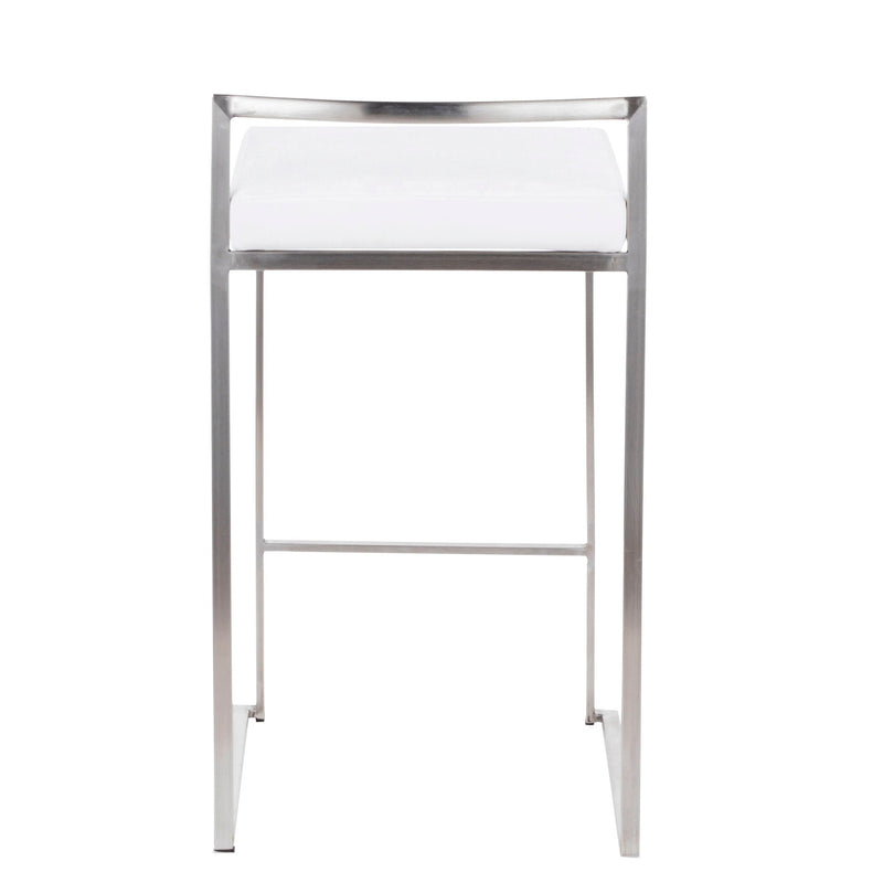 Fuji - Contemporary Elegant Stackable Counter Stool Set by HouseOfZazla
