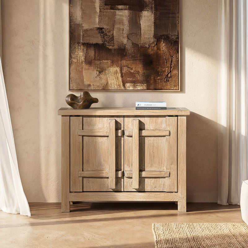 Rowan - 2 Door Accent Cabinet - Natural by HouseOfZazla