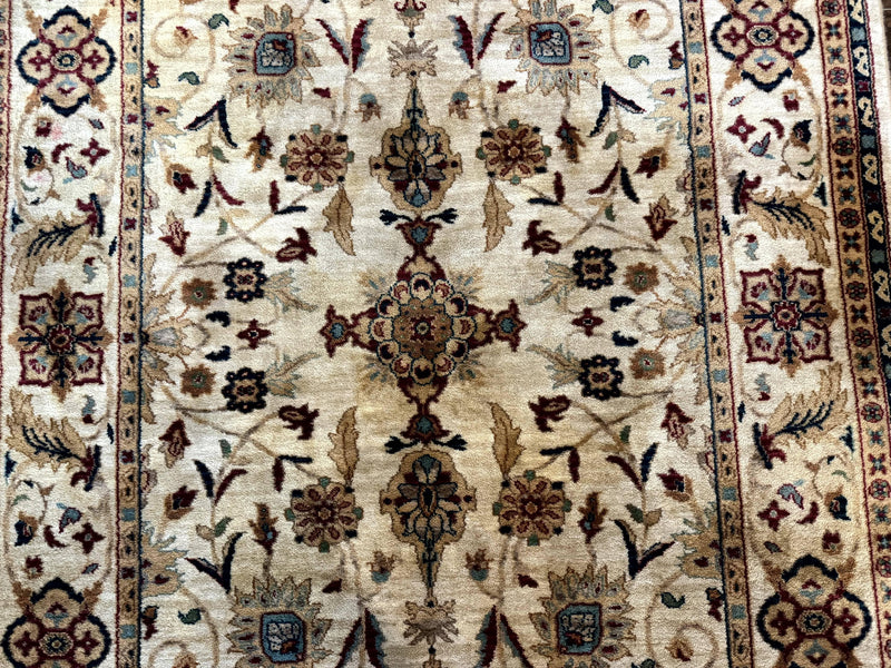 Karastan Rug 5.9 x 8.6, Karastan Traditions Amritsar Pattern Design 510, New Zealand Wool, Karastan Area Rug by Jewel Rugs