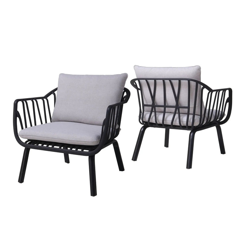 Huron Outdoor Club Chair (Set of 2) by HouseOfZazla