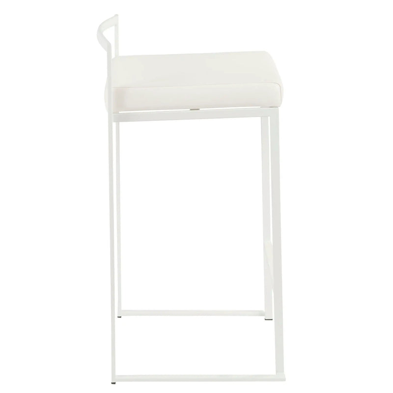 Fuji - Simple Elegance, Contemporary Stackable Counter Stool by HouseOfZazla