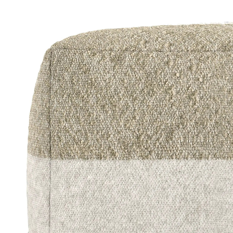 Clay - Square Pouf, Upholstered by HouseOfZazla