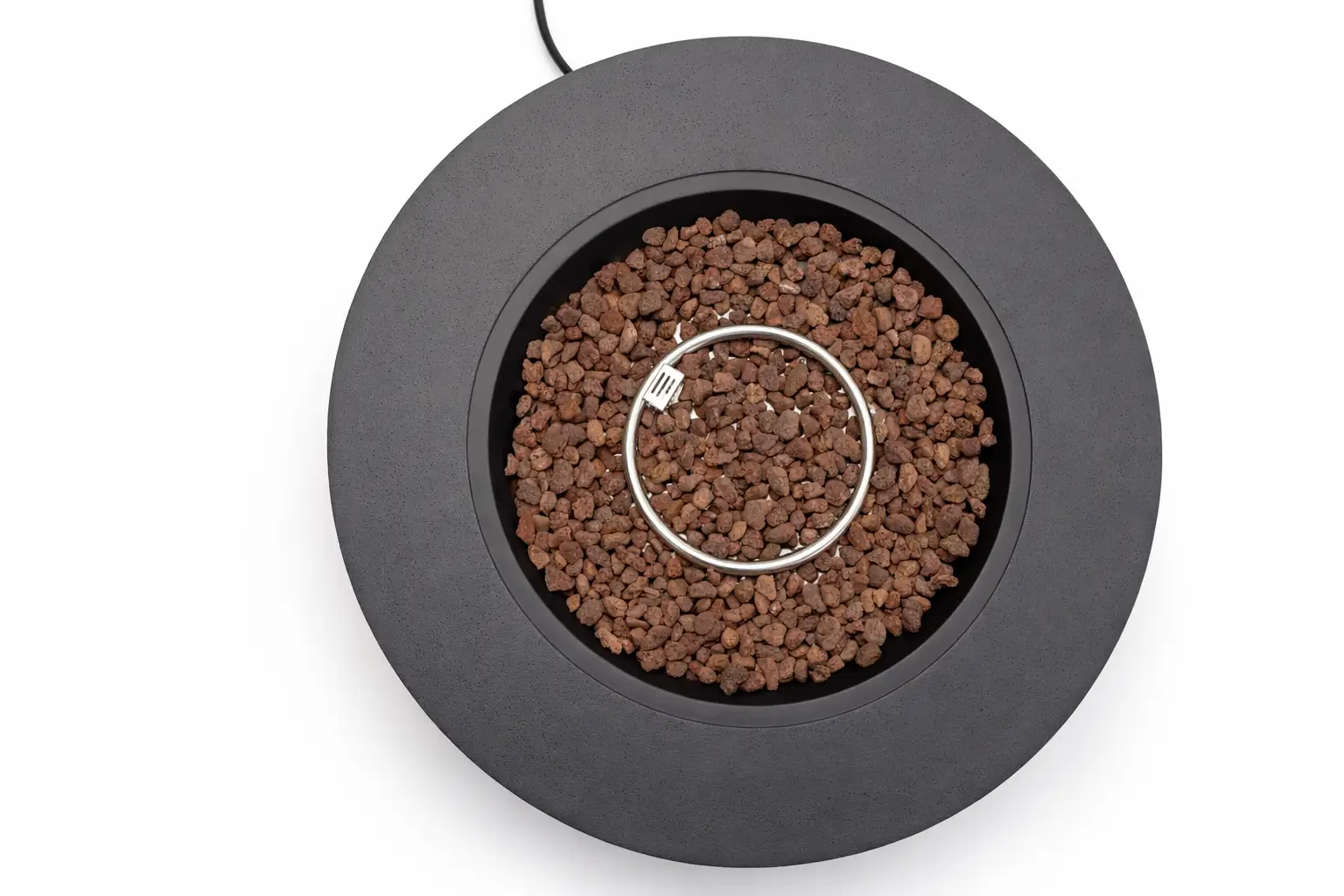 40' Round Outdoor Propane Fire Pit Table by HouseOfZazla