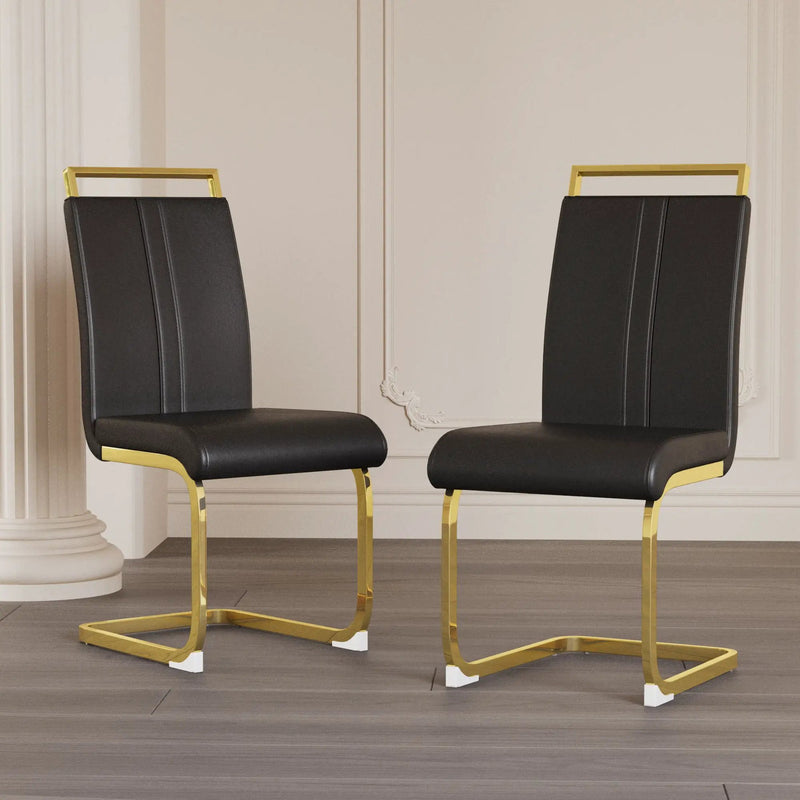 Side Dining Room Chair, Padded Seat High Back by HouseOfZazla