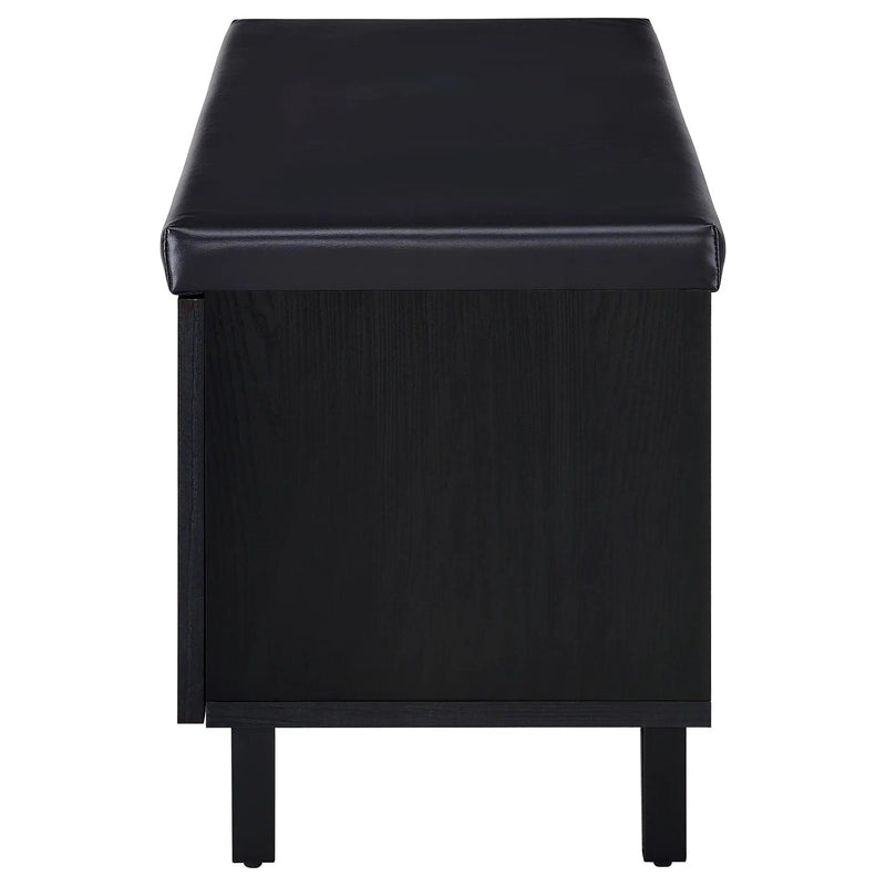 Clackamas - 2 Door Storage Bench With Padded Seat