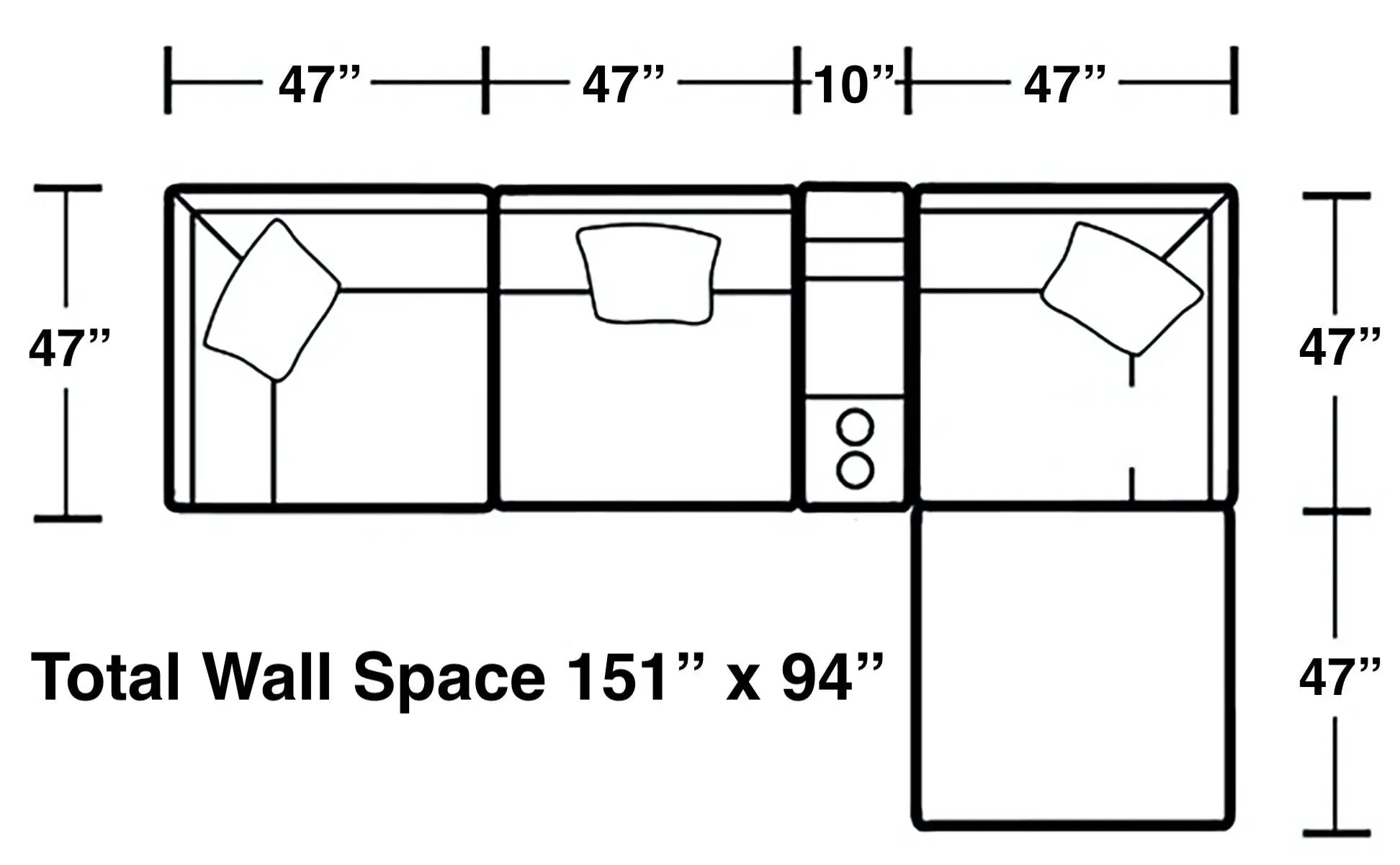 Posh - Modular Sectional And Ottoman by Unique Piece Furniture