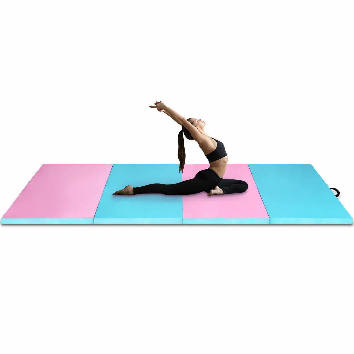 4 Feet x 10 Feet x 2 Inch Folding Gymnastics Tumbling Gym Mat, photo 12 of 24