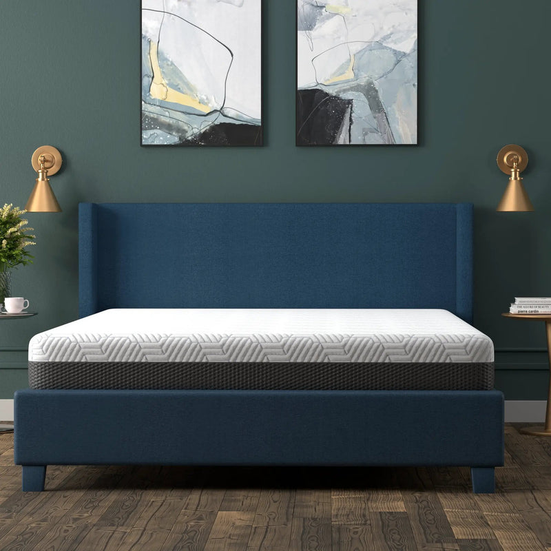 Omne Fria 8 Inch Queen Firm Mattress With Cooling Cover by HouseOfZazla