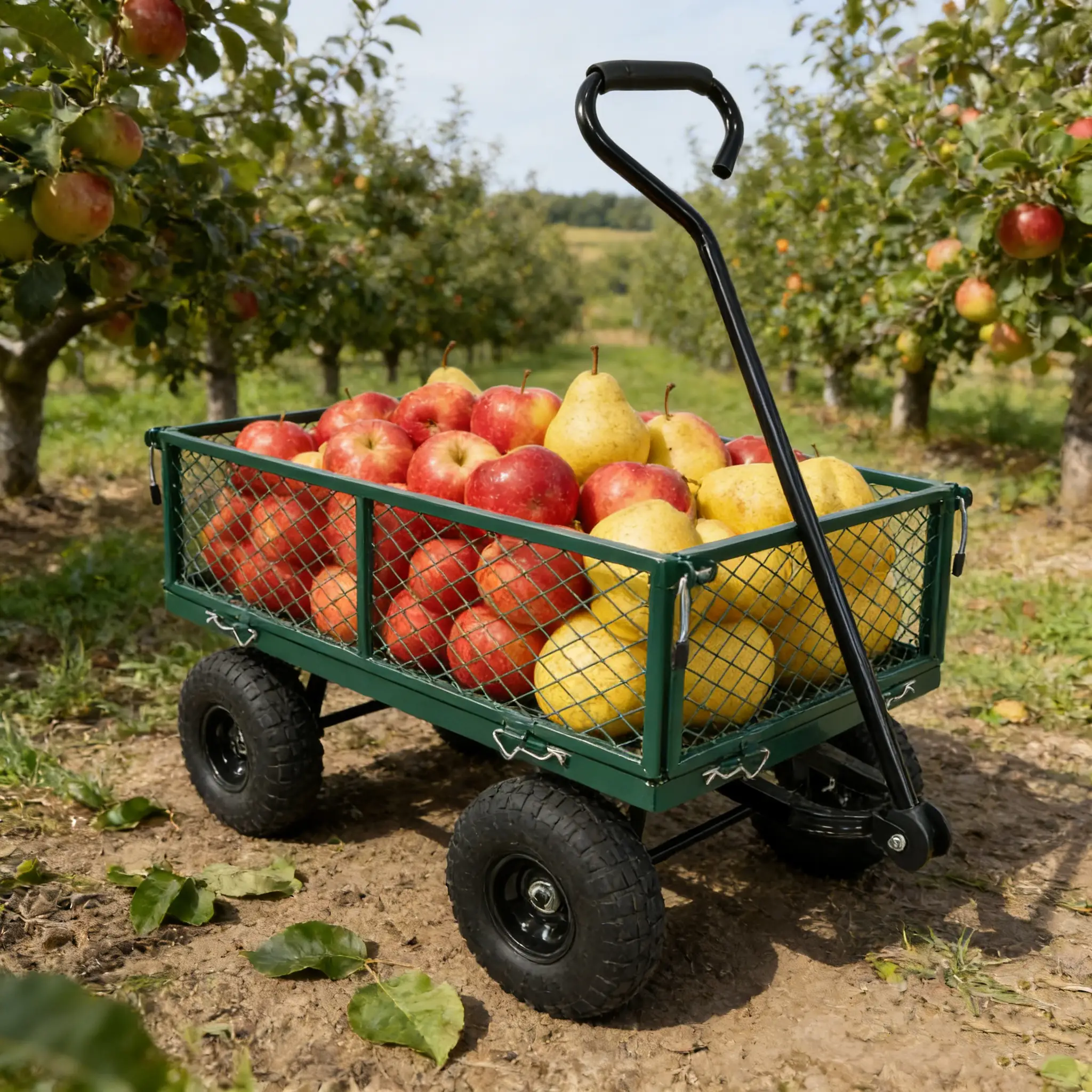 Wagon Cart Garden Cart by HouseOfZazla