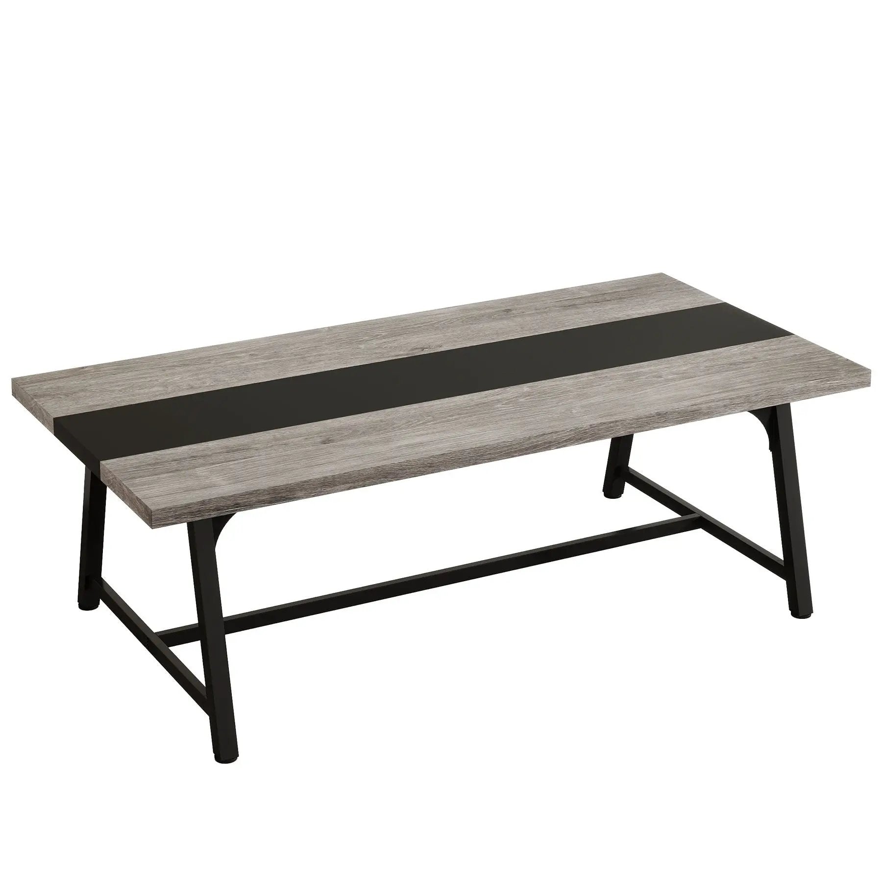 Modern Rectangular Conference Table For 6 - 8 People, Office Executive Desk