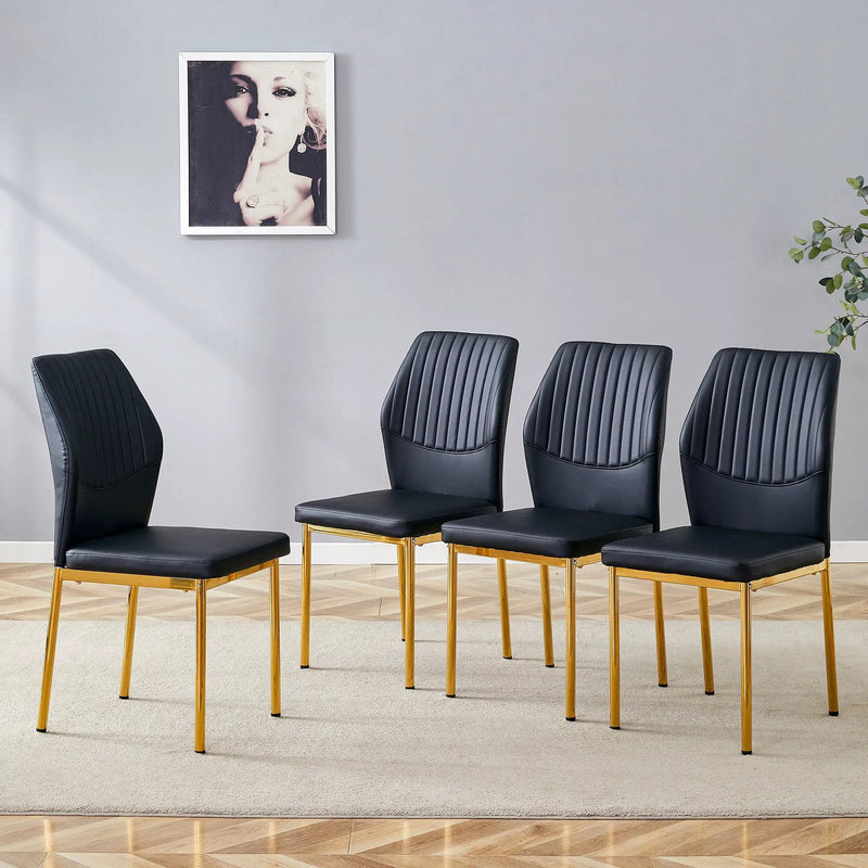 4-Piece Set of Premium Seating for Dining by HouseOfZazla
