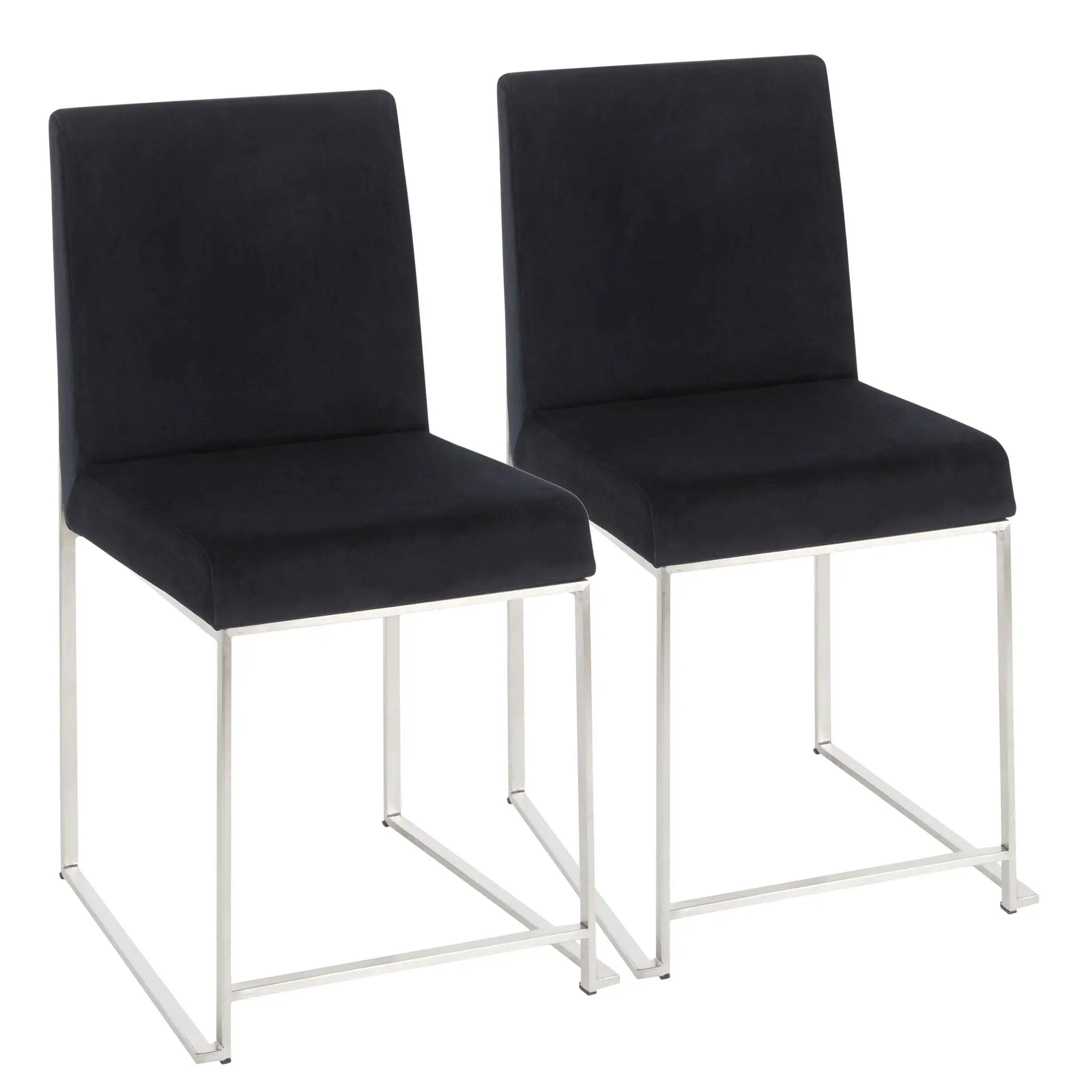 Fuji - Contemporary Modern Elegance High Back Dining Chair (Set of 2) by Unique Piece Furniture