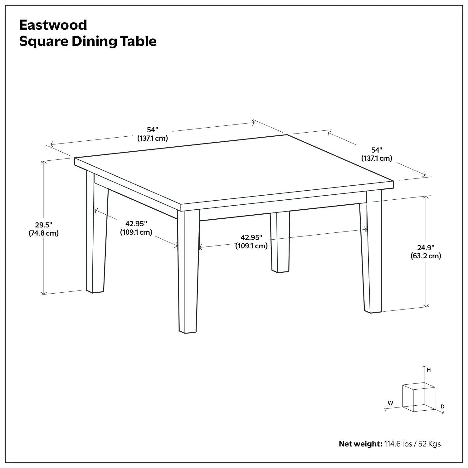 Eastwood - Handcrafted Dining Table by Unique Piece Furniture