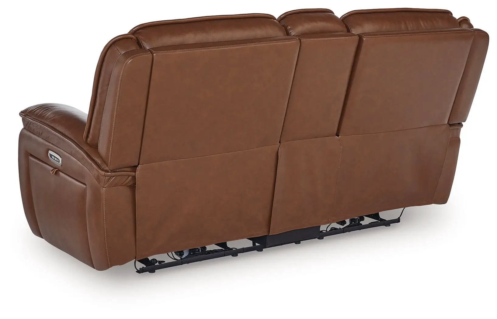 Healy Pier - Power Reclining Loveseat With Console / Adj Headrest - Chocolate by Unique Piece Furniture