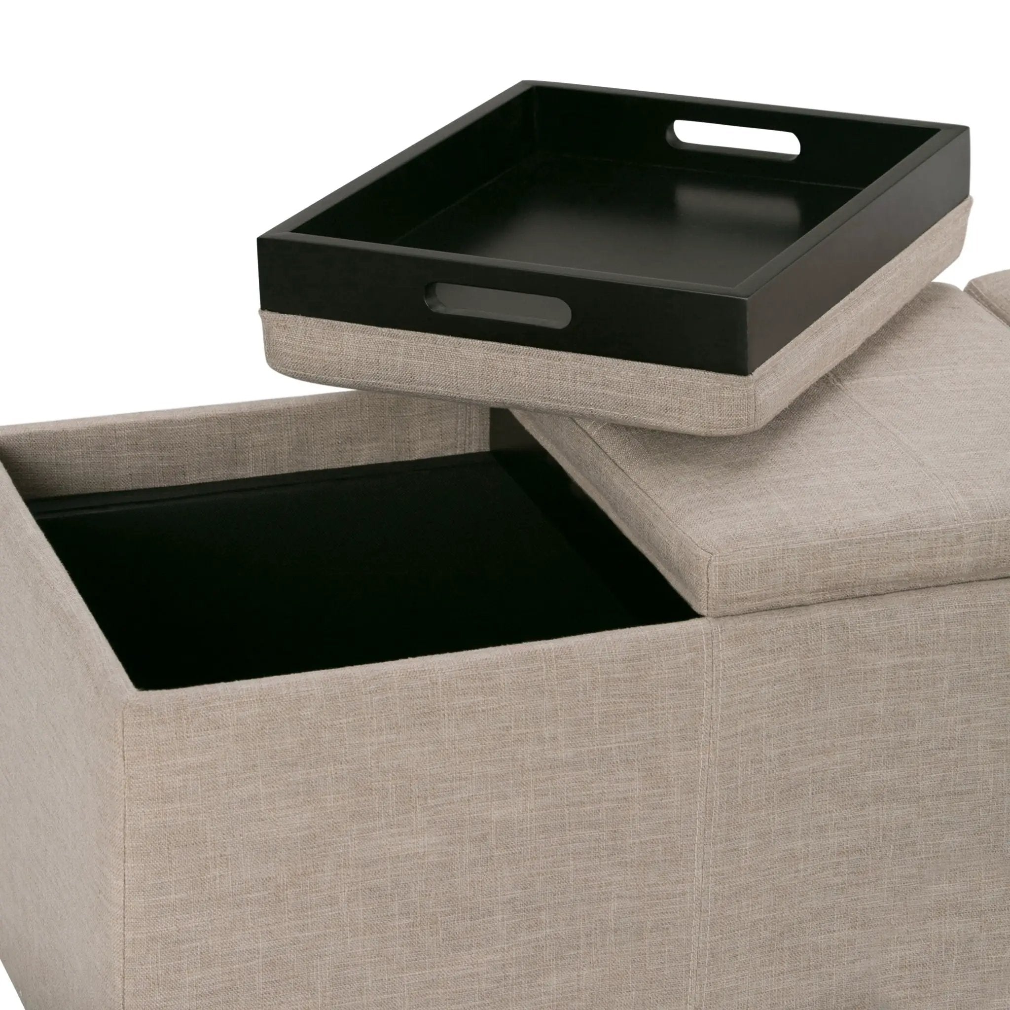 Avalon - Upholstered Storage Ottoman by HouseOfZazla