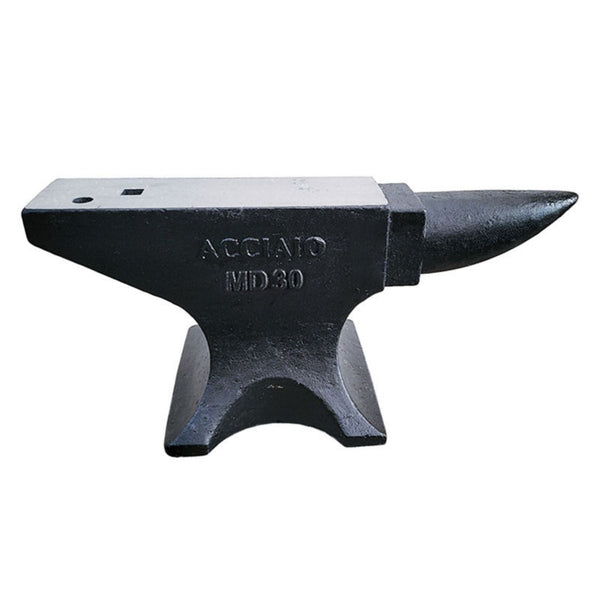 Single Horn Anvil 66Lbs Cast Steel Anvil smith For Sale Forge Tools And Equipment Anvil Rugged Round Horn Anvil smith Jewelers Metalsmith smith Tool - Black