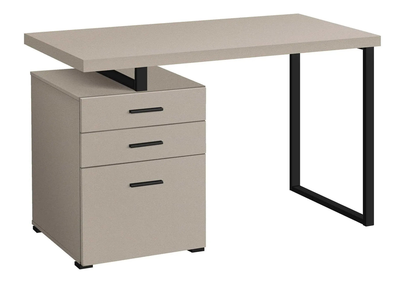 Computer Desk For Home Office, Left, Right Set - Up, Ample Storage Drawers by Unique Piece Furniture