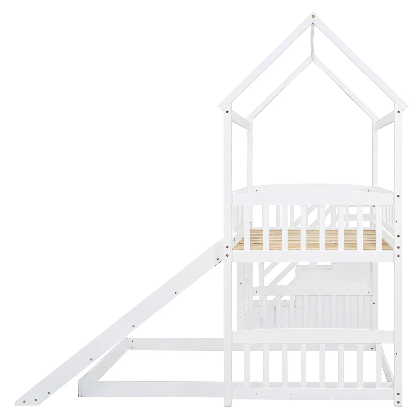 House Bunk Bed With Slide by Unique Piece Furniture