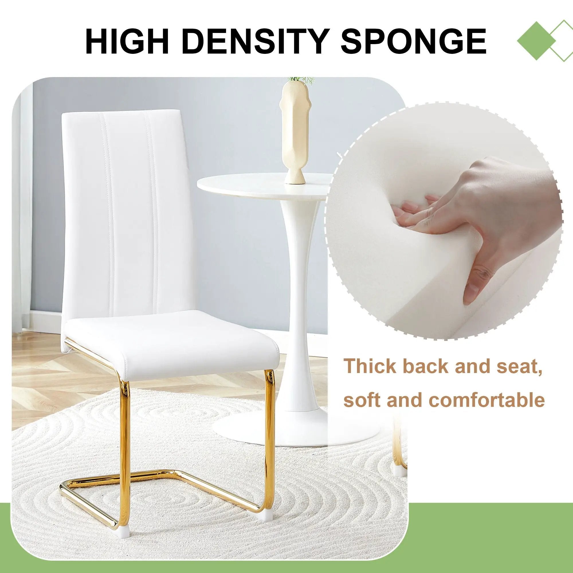 Luxury Aesthetic Upholstered Dining Chairs For Dining Room