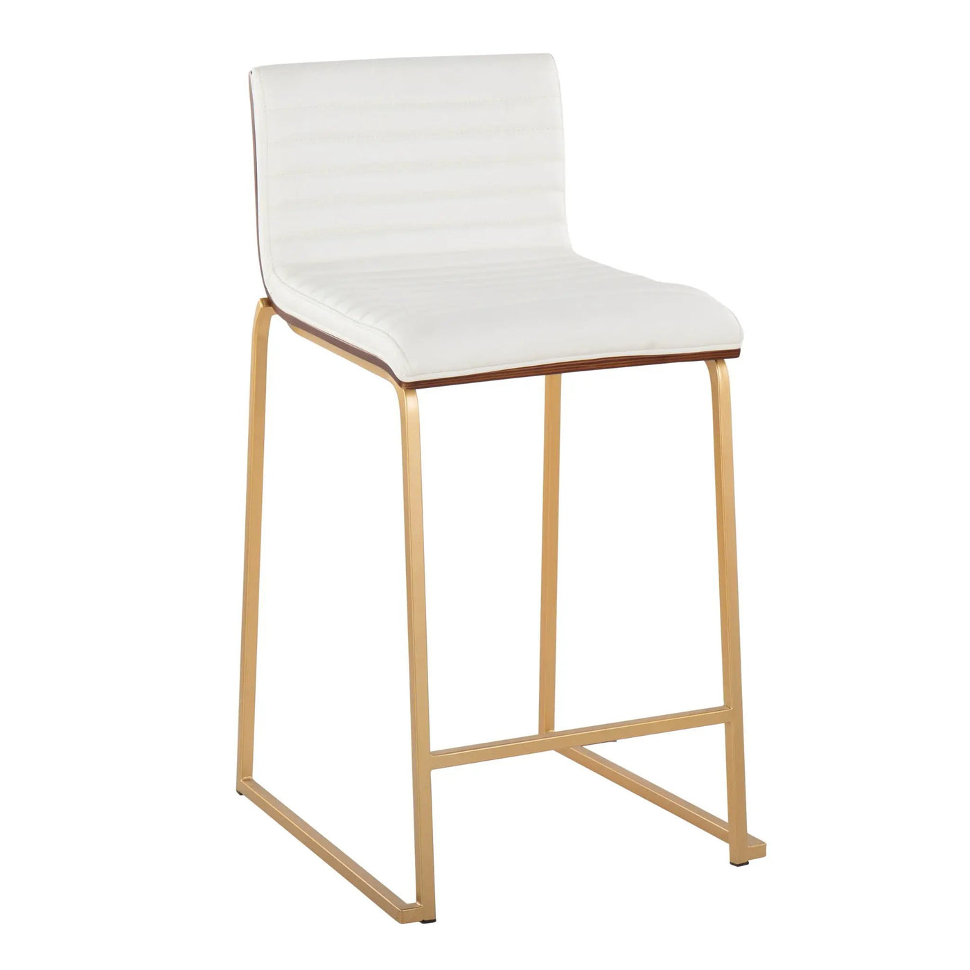 Mason Mara - Contemporary Design Fixed Height Counter Stool (Set of 2) by HouseOfZazla