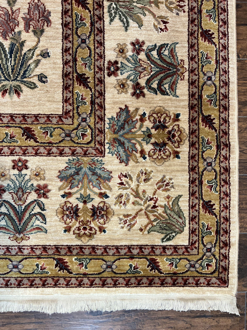 Karastan Rug 8.8 x 12, Ashara Amritsar #549, Oatmeal Color, Wool Pile Karastan Carpet, Discontinued Karastan Area Rug, Decorative by Jewel Rugs