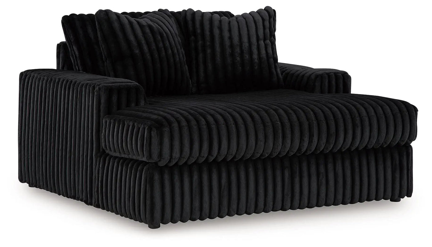 Midnight-Madness - Oversized Chaise by Unique Piece Furniture