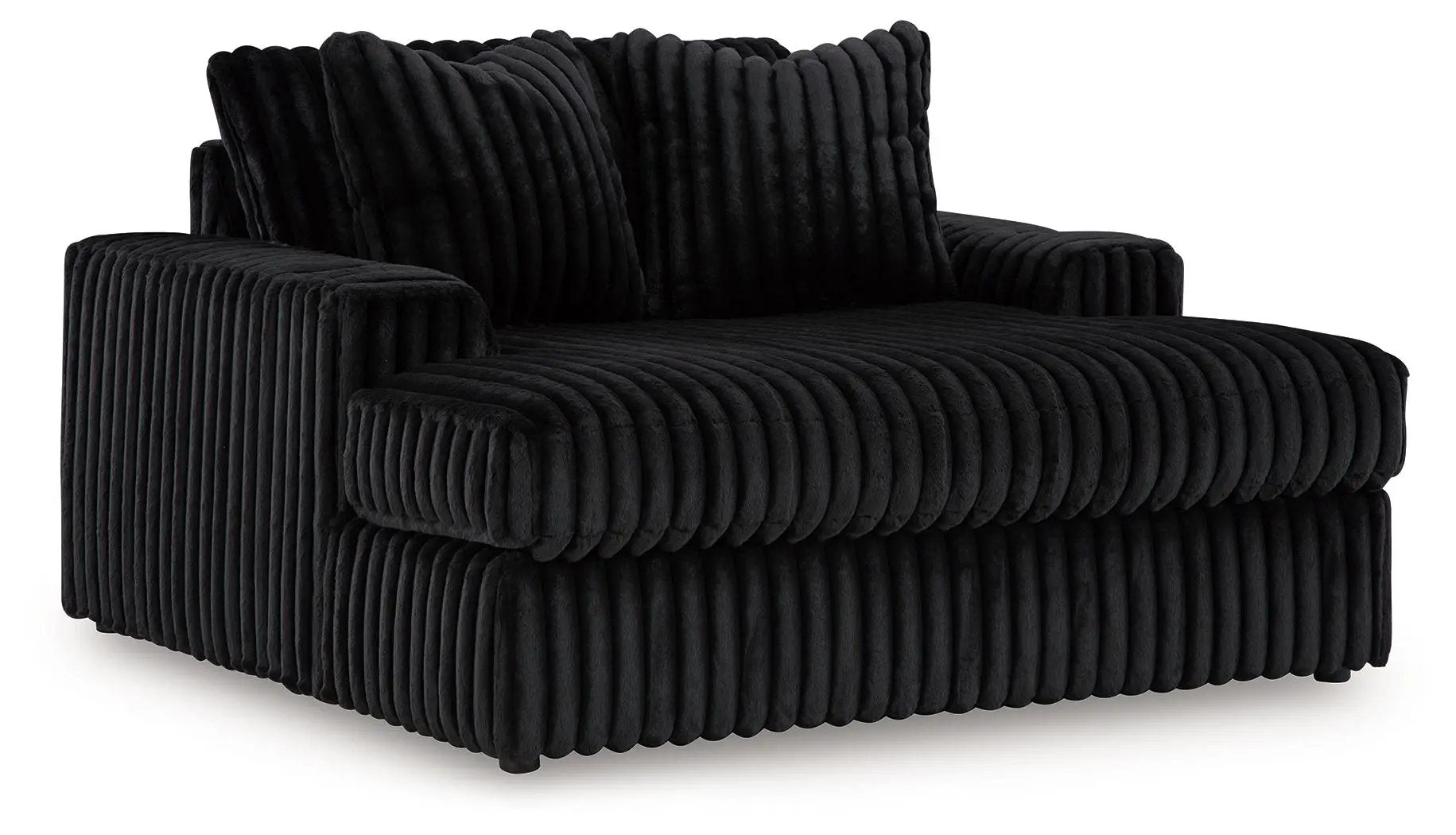 Midnight-Madness - Oversized Chaise by Unique Piece Furniture