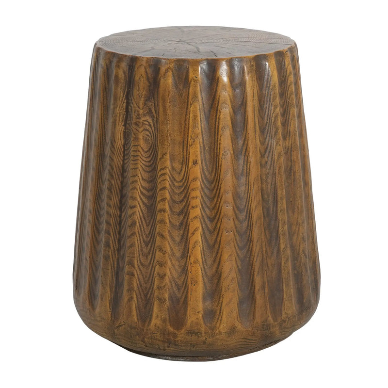 MGO Outdoor Indoor Side Table - Tree Stump Style by HouseOfZazla