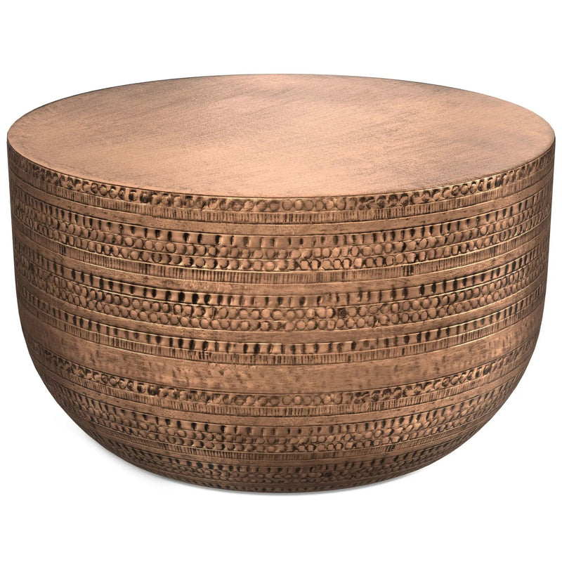 Johnsen - Handcrafted Metal Coffee Table by Unique Piece Furniture