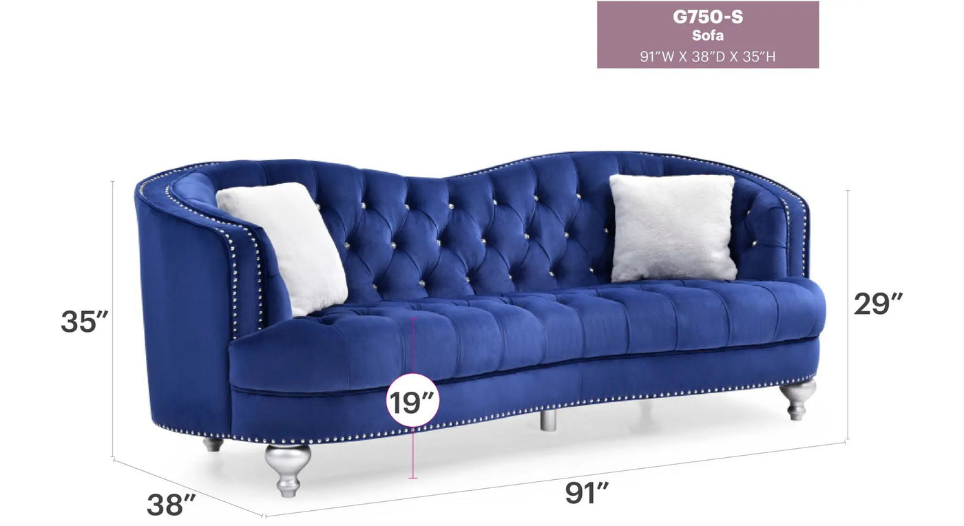 Jewel - Sofa by HouseOfZazla