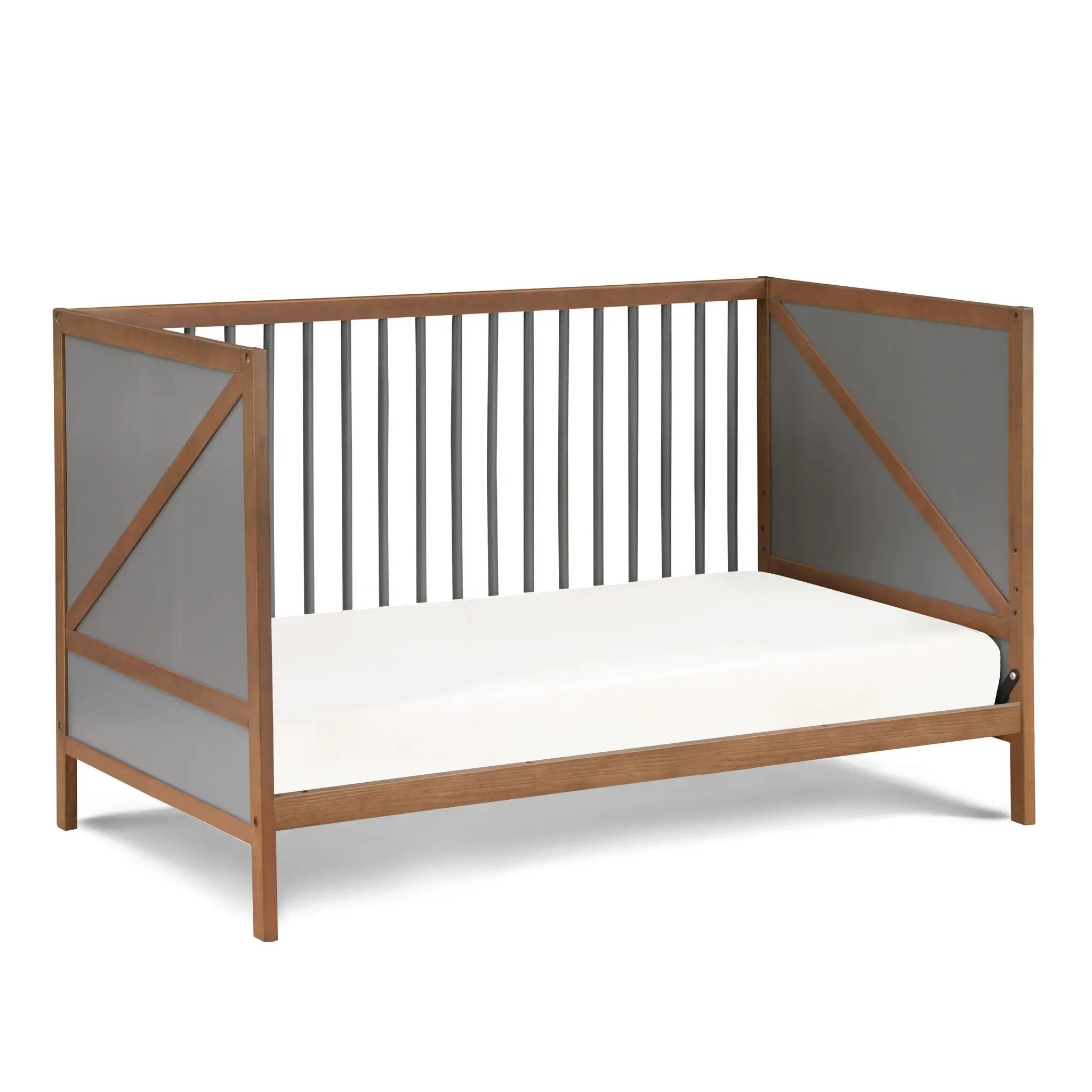 Pixie Zen - 3-in-1 Crib - Walnut by HouseOfZazla